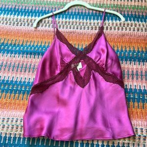 Cami Nyc Pink Silk Camisole